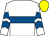White, royal blue hoop, chevrons on sleeves, yellow cap (Mr W F Trueman)