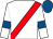 White, red sash, white sleeves, royal blue armlets, royal blue cap (Alan Baxter Anthony Bloor Dave Cheetha)