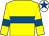 Yellow, royal blue hoop and armlets, white cap, royal blue star (J P O'Flaherty)