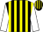 Black and yellow stripes, white sleeves (Masters Of The Hall)