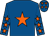 Royal blue, orange star, royal blue sleeves, orange stars, royal blue cap, orange stars (Mr Ian Fogg & Mr John Hales)