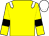 Yellow, white epaulets, yellow sleeves, black armlets, white cap (Mr Alan Parker)
