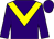 Purple, yellow chevron (Luke McMahon)