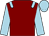 Maroon, light blue epaulets, sleeves and cap (Birrafun 2)