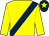 Yellow, dark blue sash, dark blue cap, yellow star (Mr Barry Connell)