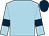 Light blue, dark blue armlets, dark blue cap (Highclere T'bred Racing If You Say Run)
