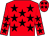 Red, black stars (Mr Richard Weeks & Partner)