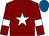 MAROON, WHITE star and armlets, ROYAL BLUE cap (Mr Simon Munir/mr Isaac Souede)