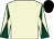 Beige, beige and dark green diabolo on sleeves, black cap (Byerley Racing Syndicate)