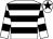 White, black hoops and star on cap (Paul Holden)