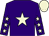 Purple, beige star, purple sleeves, beige stars and cap (Cccp Syndicate)