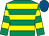 Emerald green, yellow hoops, royal blue cap (Mr John P McManus)