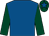 Royal blue, dark green sleeves, dark green cap, royal blue star (Mr A Halsall)